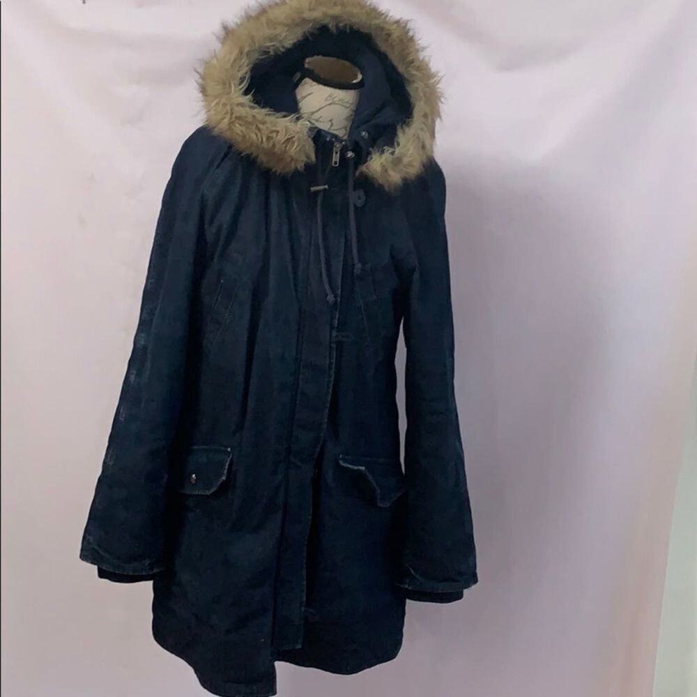 MADEWELL DEMIN INSULATED HEAVY COAT JACKET SIZE XL